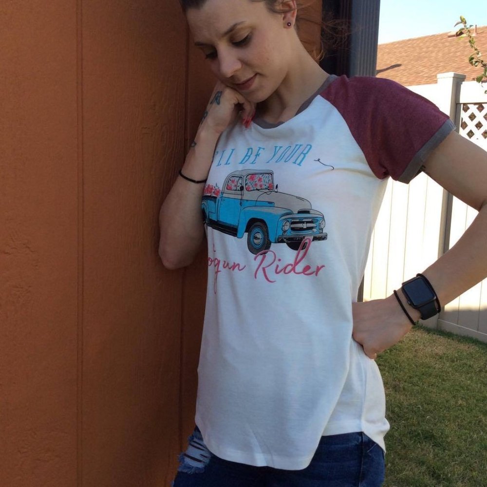 I'll be your shot gun rider tee